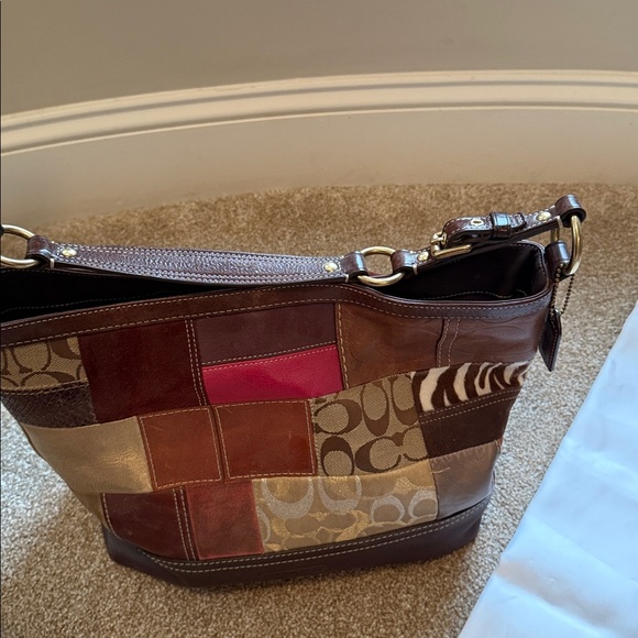 Coach Multicolor Patchwork Bag - Picture 3 of 5